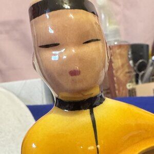 Vintage Asian Boy Planter